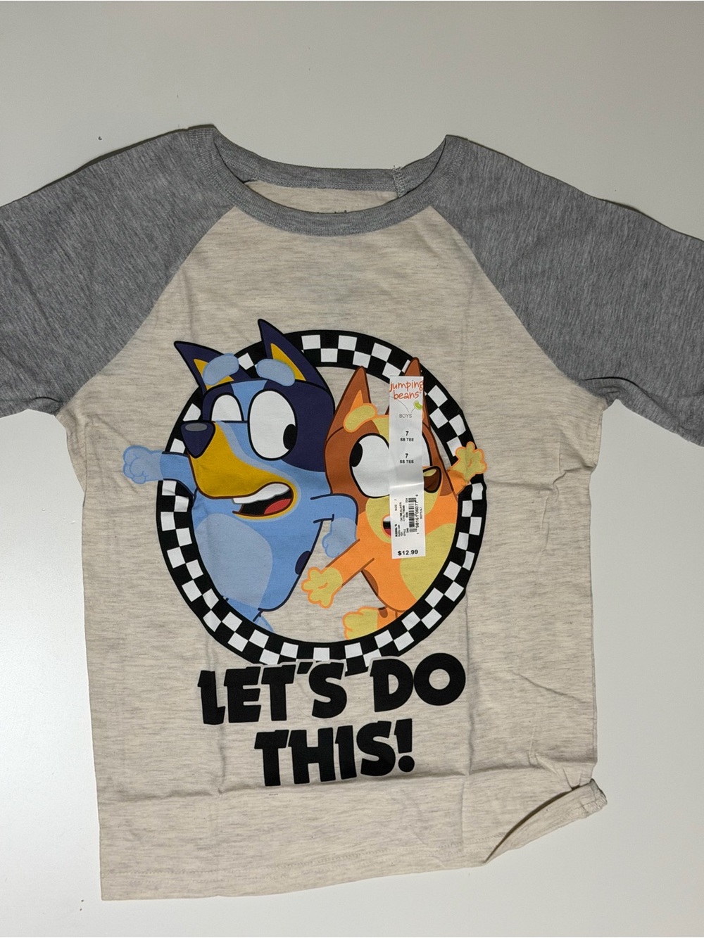 Bluey and Bingo Let’s Do This Raglan T-Shirt
